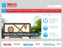 Tablet Screenshot of estacionamentostrevo.com.br